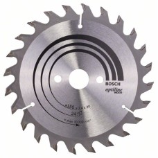 Пильный диск Optiline Wood 150x20/16x2,4 мм, 24 Bosch 2608640592