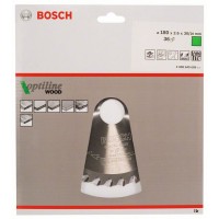 Пильный диск Optiline Wood 180x30/20x2,6 мм, 36 Bosch 2608640609