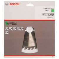 Пильный диск Optiline Wood 184x30x2,6 мм, 36 Bosch 2608640611