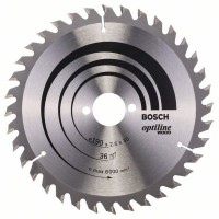 Пильный диск Optiline Wood 190x30x2,6 мм, 36 Bosch 2608640616