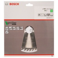Пильный диск Optiline Wood 190 x 30 x 2,6 mm, 48 Bosch 2608640617