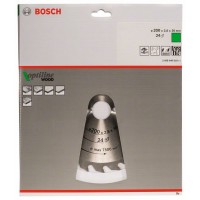 Пильный диск Optiline Wood 200x30x2,8 мм, 24 Bosch 2608640618