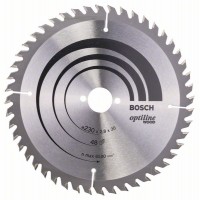Пильный диск Optiline Wood 230x30x2,8 мм, 48 Bosch 2608640629