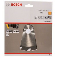 Пильный диск Construct Wood 160x20/16x2,6 мм; 12 Bosch 2608640630