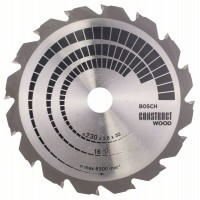 Пильный диск Construct Wood 230 x 30 x 2,8 mm; 16 Bosch 2608640635