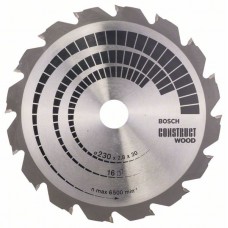 Пильный диск Construct Wood 230 x 30 x 2,8 mm; 16 Bosch 2608640635