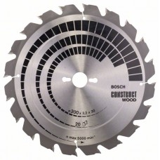 Пильный диск Construct Wood 300x30x3,2 мм; 20 Bosch 2608640690
