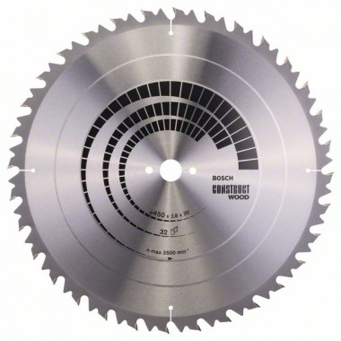 Пильный диск Construct Wood 450x30x3,8 мм; 32 Bosch 2608640704