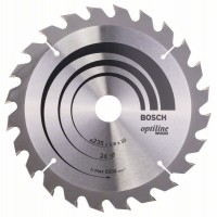 Пильный диск Optiline Wood 235x30/25x2,8 мм, 24 Bosch 2608640725