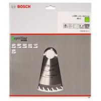 Пильный диск Optiline Wood 235x30/25x2,8 мм, 48 Bosch 2608640727