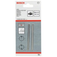 Нож для рубанка острый, прямой, HM, HE 40, 40° Bosch 2608635350