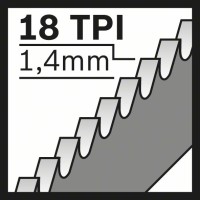 Пильное полотно S 922 EF Flexible for Metal Bosch 2608656028