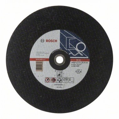 Отрезной круг прямой Expert for Metal A 36 R BF 400x25,40x3,2 мм Bosch 2608600544