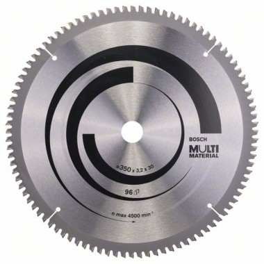 Пильный диск Multi Material 350 x 30 x 3,2 mm; 96 Bosch 2608640770