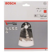 Пильный диск Speedline Wood 130x16x2,2 мм, 9 Bosch 2608640774