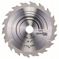 Пильный диск Speedline Wood 150x20x2,2 мм, 18 Bosch 2608640781