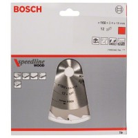 Пильный диск Speedline Wood 160x16x2,4 мм, 12 Bosch 2608640784