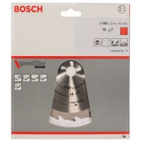 Пильный диск Speedline Wood 160x16x2,4 мм, 18 Bosch 2608640785