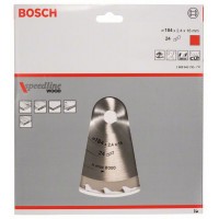 Пильный диск Speedline Wood 184x16x2,4 мм, 24 Bosch 2608640795