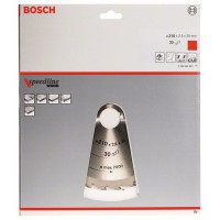 Пильный диск Speedline Wood 210x30x2,6 мм, 30 Bosch 2608640803