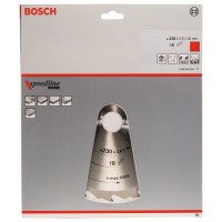Пильный диск Speedline Wood 230 x 30 x 2,6 mm, 18 Bosch 2608640804