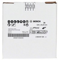 Фибровый шлифкруг R574 Best for Metal 125x22,23 мм, 36 Bosch 2608607255