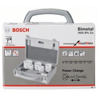 Набор из 9 коронок Progressor для электриков 22; 29; 35; 44; 51; 64 мм Bosch 2608584666