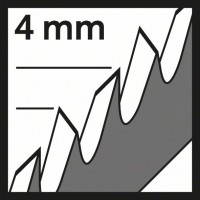 Пильное полотно T 144 DP Precision for Wood Bosch 2608633A39