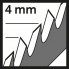 Пильное полотно T 144 DP Precision for Wood Bosch 2608633A42