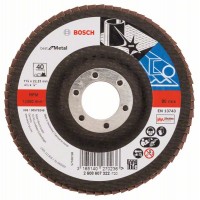 Лепестковый шлифкруг X571 Best for Metal 115x22,23 мм, 40 Bosch 2608607322