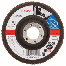 Лепестковый шлифкруг X571 Best for Metal 115x22,23 мм, 40 Bosch 2608607322