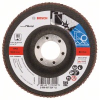 Лепестковый шлифкруг X571 Best for Metal 115x22,23 мм, 80 Bosch 2608607324