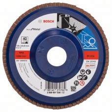 Лепестковый шлифкруг X571 Best for Metal 125x22,23 мм, 40 Bosch 2608607338