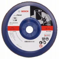 Лепестковый шлифкруг X571 Best for Metal 180x22,23 мм, 60 Bosch 2608607343