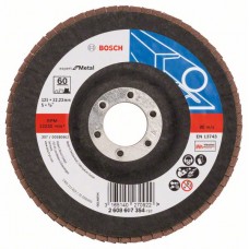 Лепестковый шлифкруг X551 Expert for Metal 125x22,23 мм, 60 Bosch 2608607354