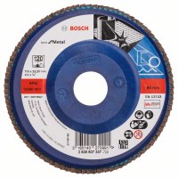 Лепестковый шлифкруг X571 Best for Metal 115x22,23 мм, 120 Bosch 2608607337