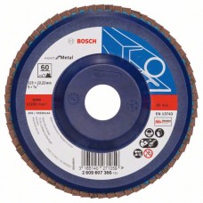 Лепестковый шлифкруг X551 Expert for Metal 125x22,23 мм, 60 Bosch 2608607366