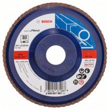 Лепестковый шлифкруг X551 Expert for Metal 125x22,23 мм, 80 Bosch 2608607367