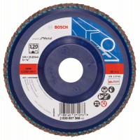 Лепестковый шлифкруг X551 Expert for Metal 125x22,23 мм, 120 Bosch 2608607368