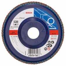 Лепестковый шлифкруг X551 Expert for Metal 125x22,23 мм, 120 Bosch 2608607368