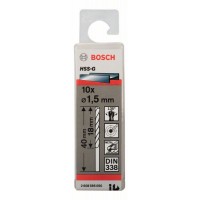 Сверло по металлу HSS-G DIN 338 1,5x18x40 мм Bosch 2608595050