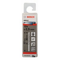 Сверло по металлу HSS-G DIN 338 2,5x30x57 мм Bosch 2608595053