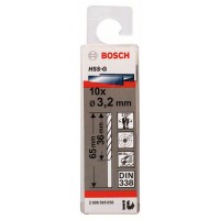 Сверло по металлу HSS-G DIN 338 3,2x36x65 мм Bosch 2608595056