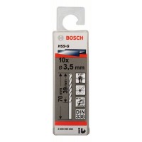 Сверло по металлу HSS-G DIN 338 3,5x39x70 мм Bosch 2608595058
