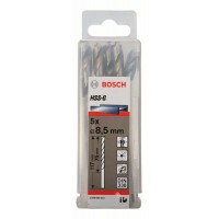 Сверло по металлу HSS-G DIN 338 8,5x75x117 мм Bosch 2608595073