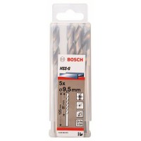 Сверло по металлу HSS-G DIN 338 9,5x81x125 мм Bosch 2608595076