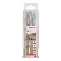 Сверло по металлу HSS-G DIN 338 10,5x87x133 мм Bosch 2608595078