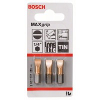 Насадка-бита Max Grip S 1,2x8,0, 25 мм Bosch 2607001495