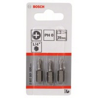 Насадка-бита Extra Hart PH 0, 25 мм Bosch 2607001506