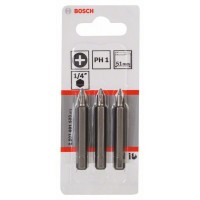 Насадка-бита Extra Hart PH 1, 51 мм Bosch 2607001520